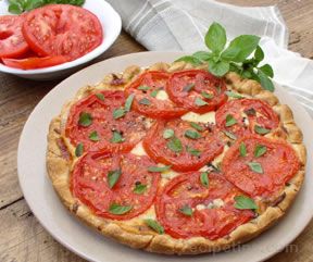 Tomato and Cheese Pie Recipe